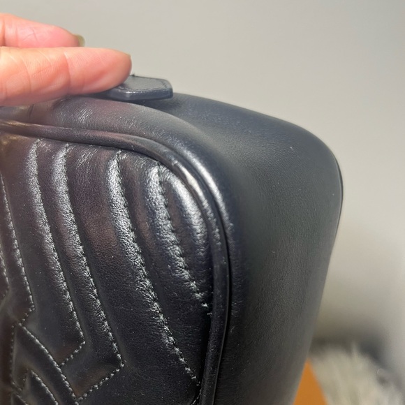 Small Black Marmont shoulder bag - Picture 8 of 17